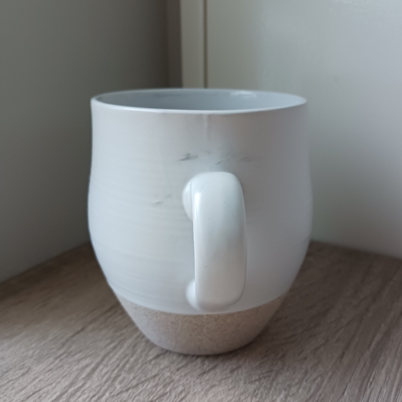 Minimalist Half Glaze Stoneware Mug - Picture 4 of 7